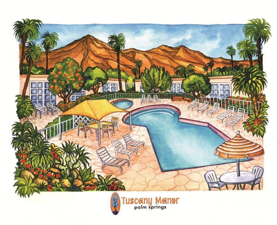 Tuscany Manor Palm Springs Esterno foto